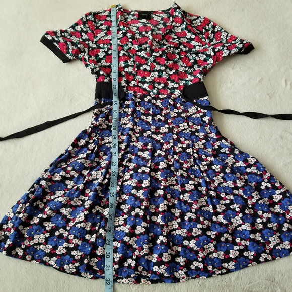 IDANO Loukoum Mini Floral Dress Size 6 - Picture 13 of 14